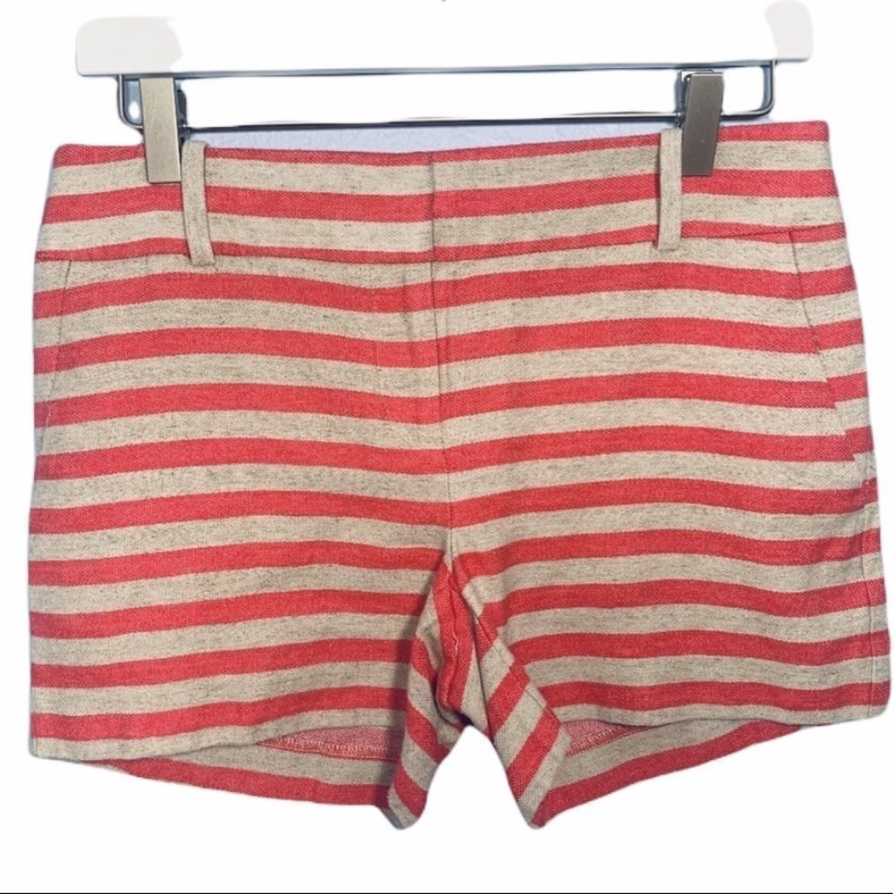 EUC LOFT Striped Riviera Short with 4 Inch Inseam - Picture 5 of 11